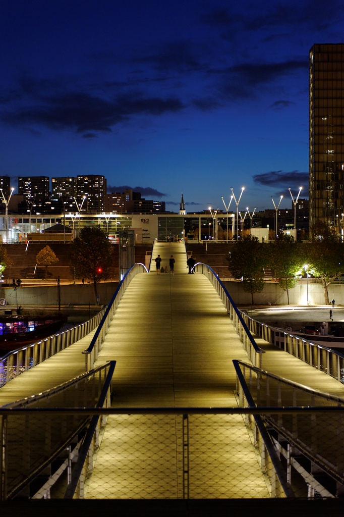 Paris - Passerelle vers BnF